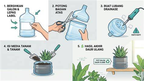 BOKEP CINA CANTIK ubah ban bekas jadi pot — warm konsol terbaik image 1