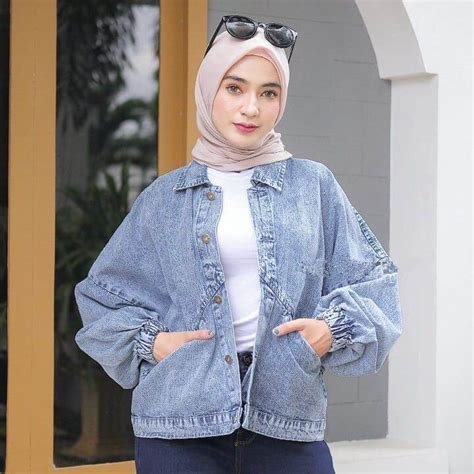 SelebgraM cHiNA info lengkap mengenai jaket jeans vintage oversized line up image 5