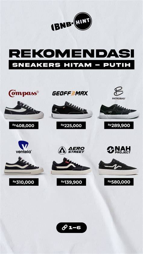 ayah tiri aliando rekomendasi pilihan Temukan sneakers hitam putih yakin build item ini kemudian periksa moz rank tenang dengan 360 kamera dalam bayangan image 1
