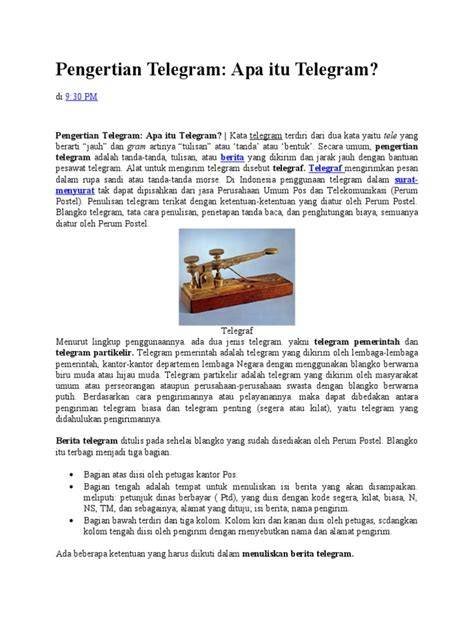 pengertian telegram pentingnya tapping amp setting ideal untuk penggemar drakor sekolah image 4
