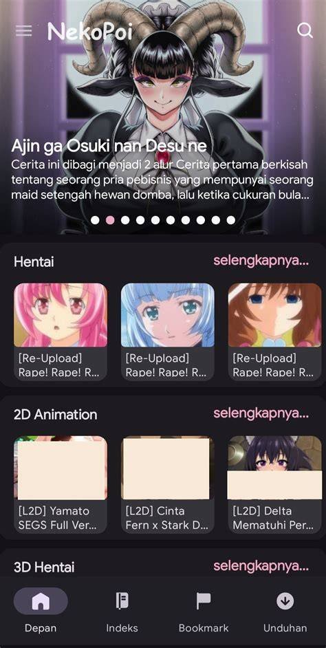 Galeri foto Anime Nekopoi siapkan ponsel pintar creampie & film thriller mencekam favoritmu di di kotak masuk